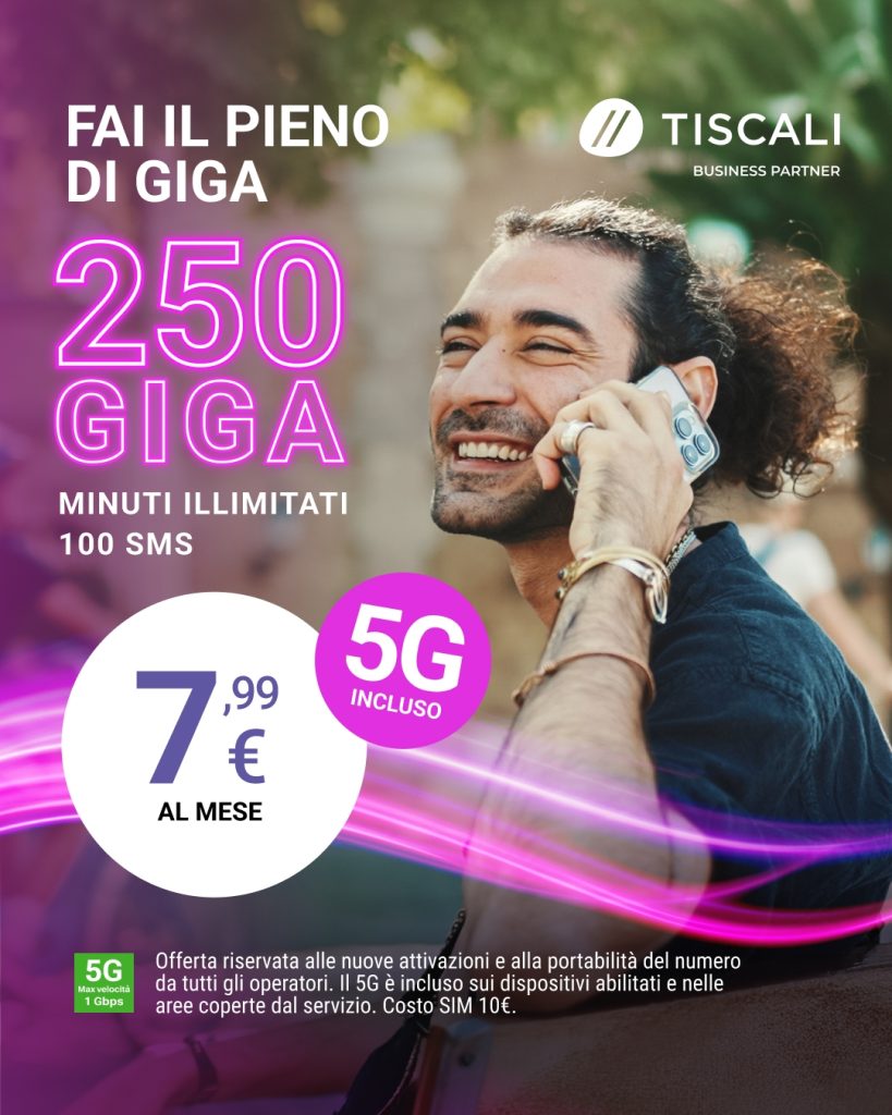 Tiscali Mobile 250 Giga